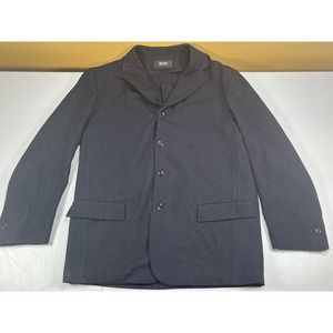 Vintage Hugo Boss Dark Blue Sport Coat Unlined Jacket